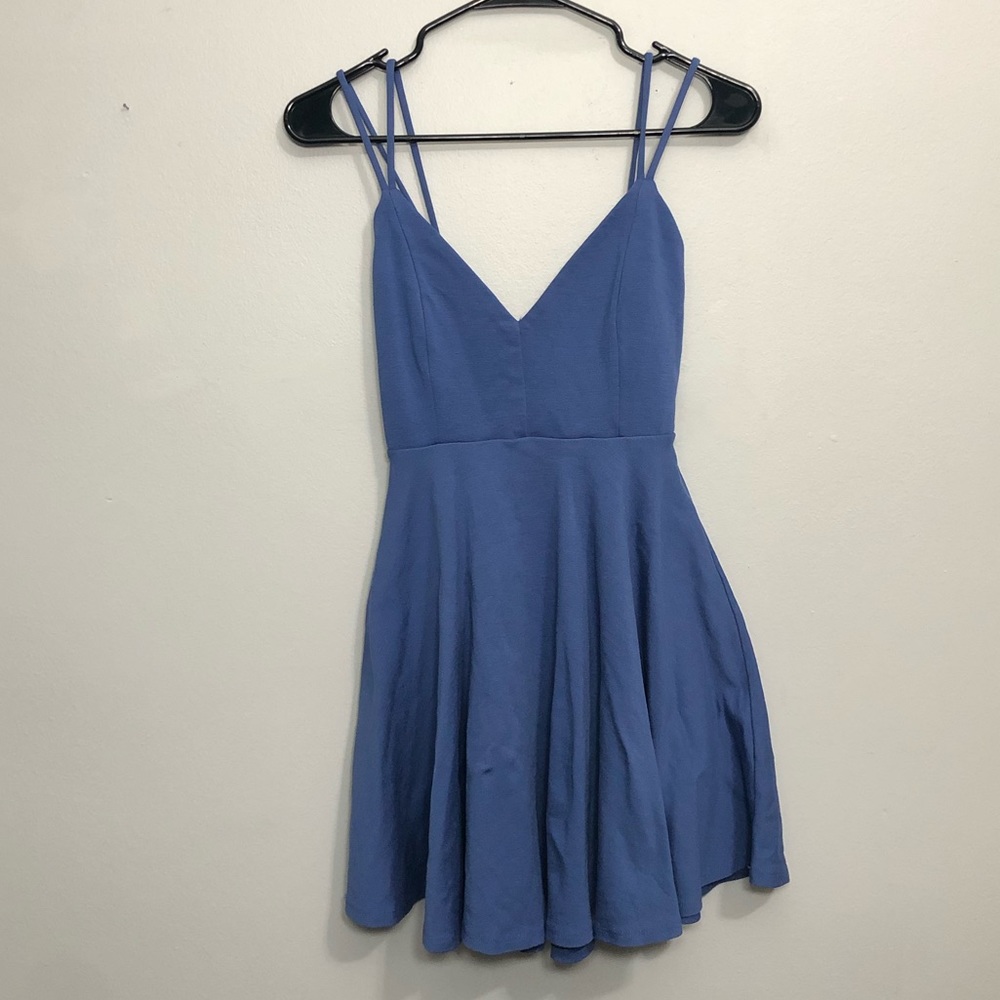Lulus (Windsor), XS, Light blue skater dress